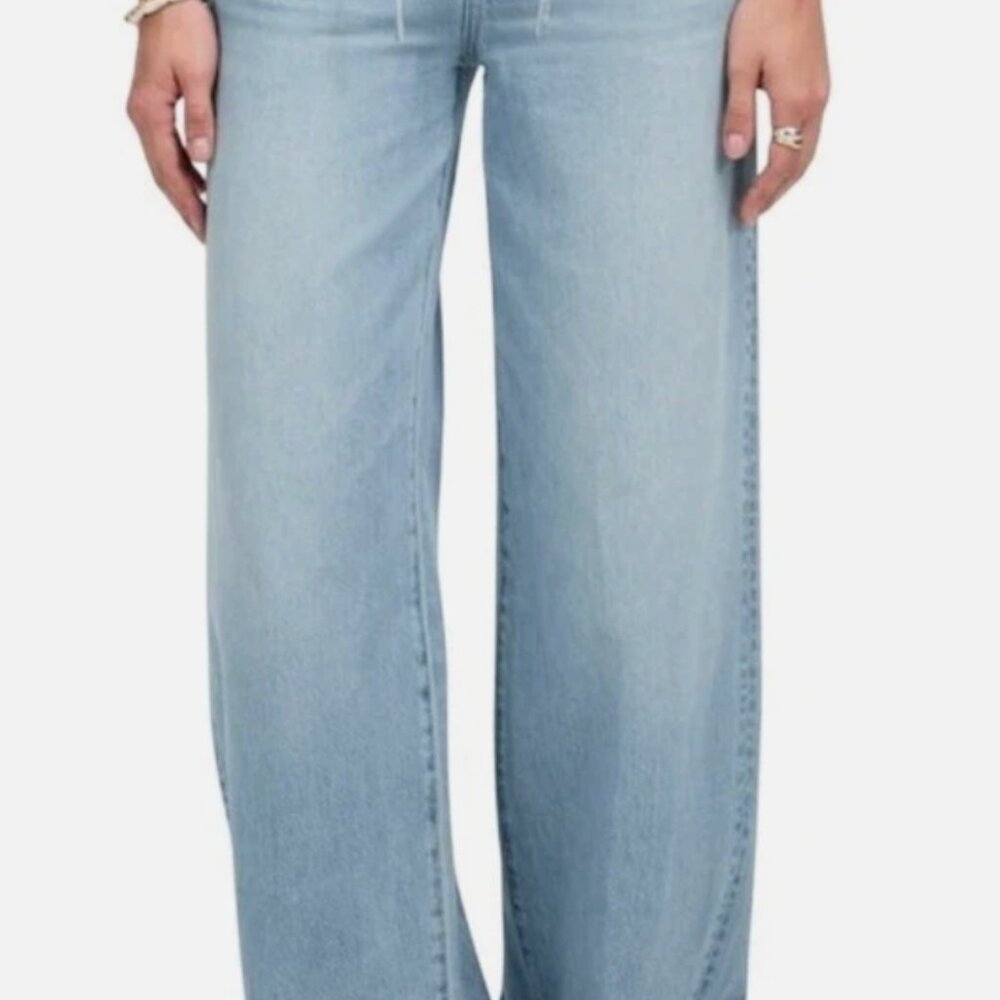 Madewell Curvy Superwide-Leg Jeans: Airy Denim Edition Size 32 - Picture 4 of 14